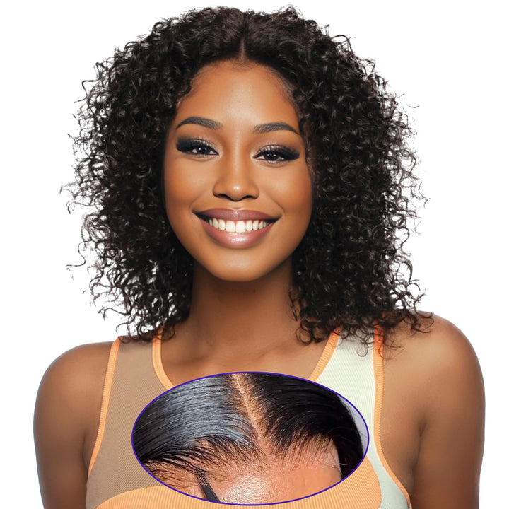 ManeMajesty Lace Front Glueless Human Hair Wig