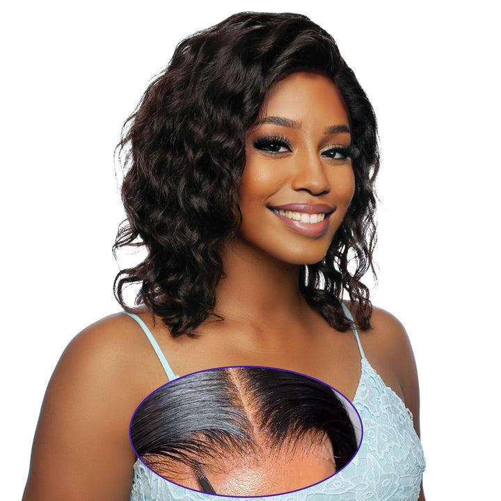 ManeMajesty Body Wave Lace Front Glueless Human Hair Wig